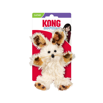 KONG Cat Softies Fuzzy Bunny