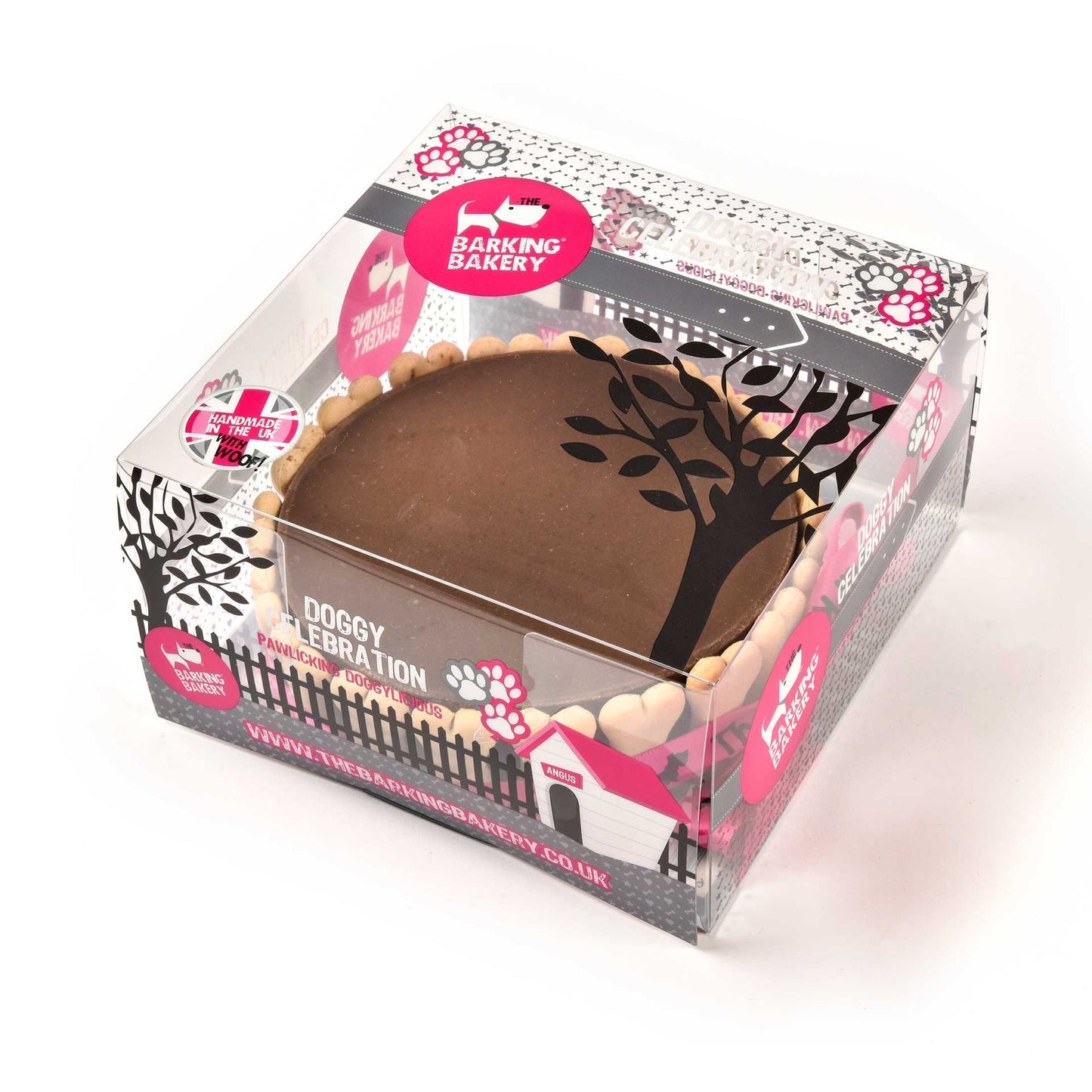 Barking Bakery Carob Yoghurt Topped Pawty Dog Cake