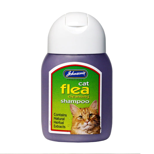 Johnsons Cat Flea Cleansing Shampoo