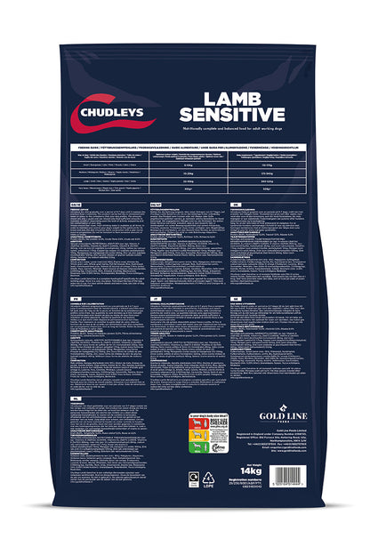Chudleys Lamb Sensitive Dry Dog Food 14kg