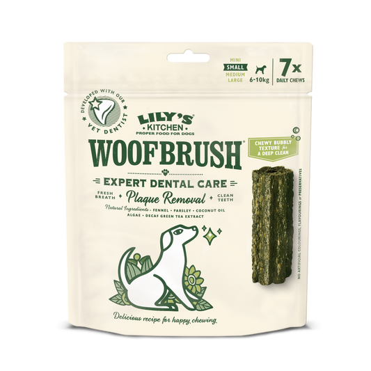 Lily's Kitchen Small Woofbrush Dental Chew (multipack) 7 x 22g