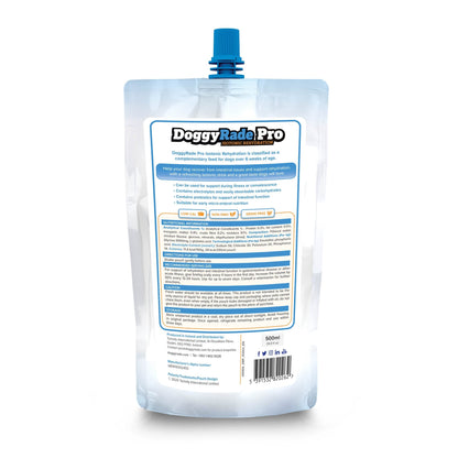 DoggyRade Pro Isotonic Rehydration Drink for Dogs 500 ml