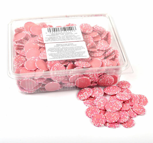 Monster Chocs Mini Strawberry 1kg