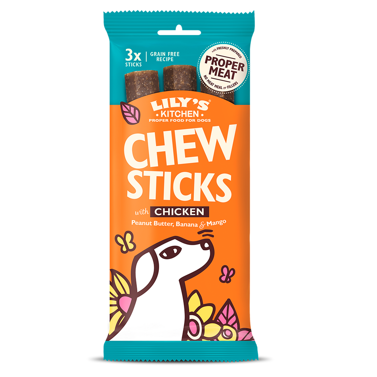 Lily's Kitchen Chew Sticks with Chicken Dog Treats