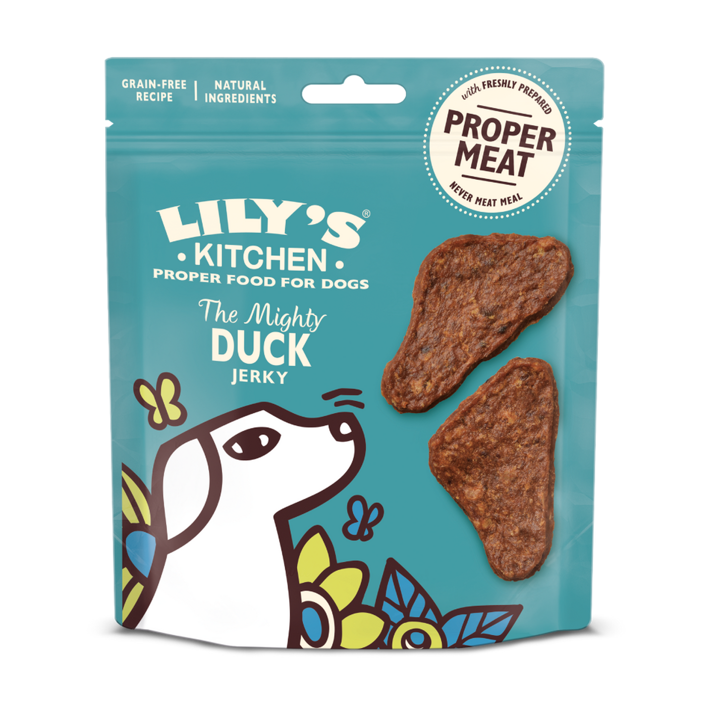 Lily's Kitchen The Mighty Duck Mini Jerky Dog Treats