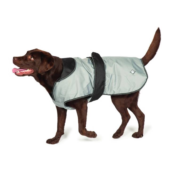 Danish Design Grey and Black 2 in 1 Dog Coat