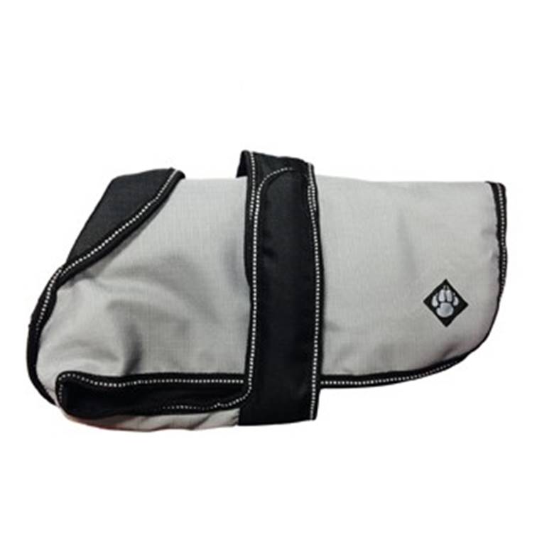 Danish Design Grey and Black 2 in 1 Dog Coat
