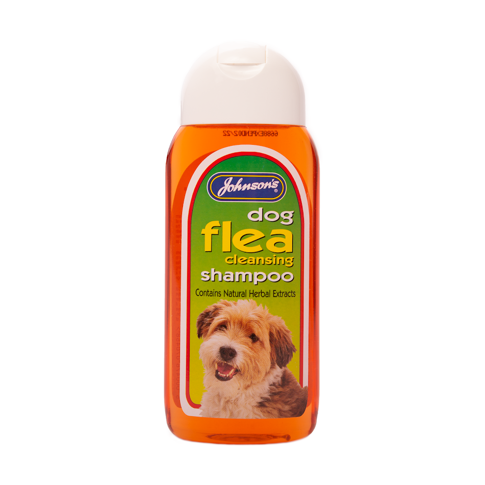 Johnsons Dog Flea Cleansing Shampoo for Dogs
