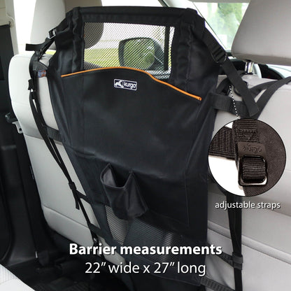 Kurgo Backseat Dog Car Barriers Black
