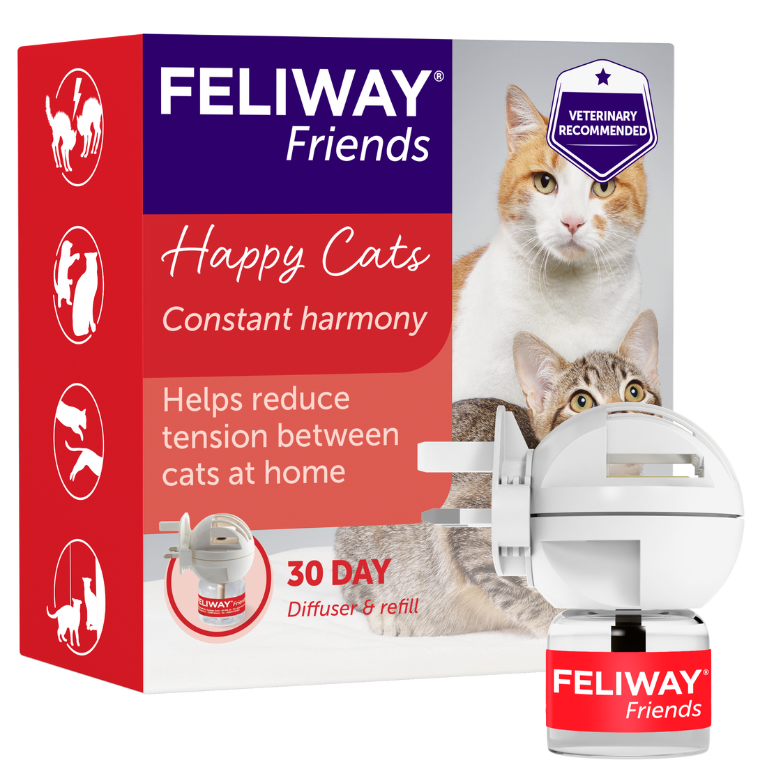 Feliway Friends Appeasing Diffuser for Cats 48ml