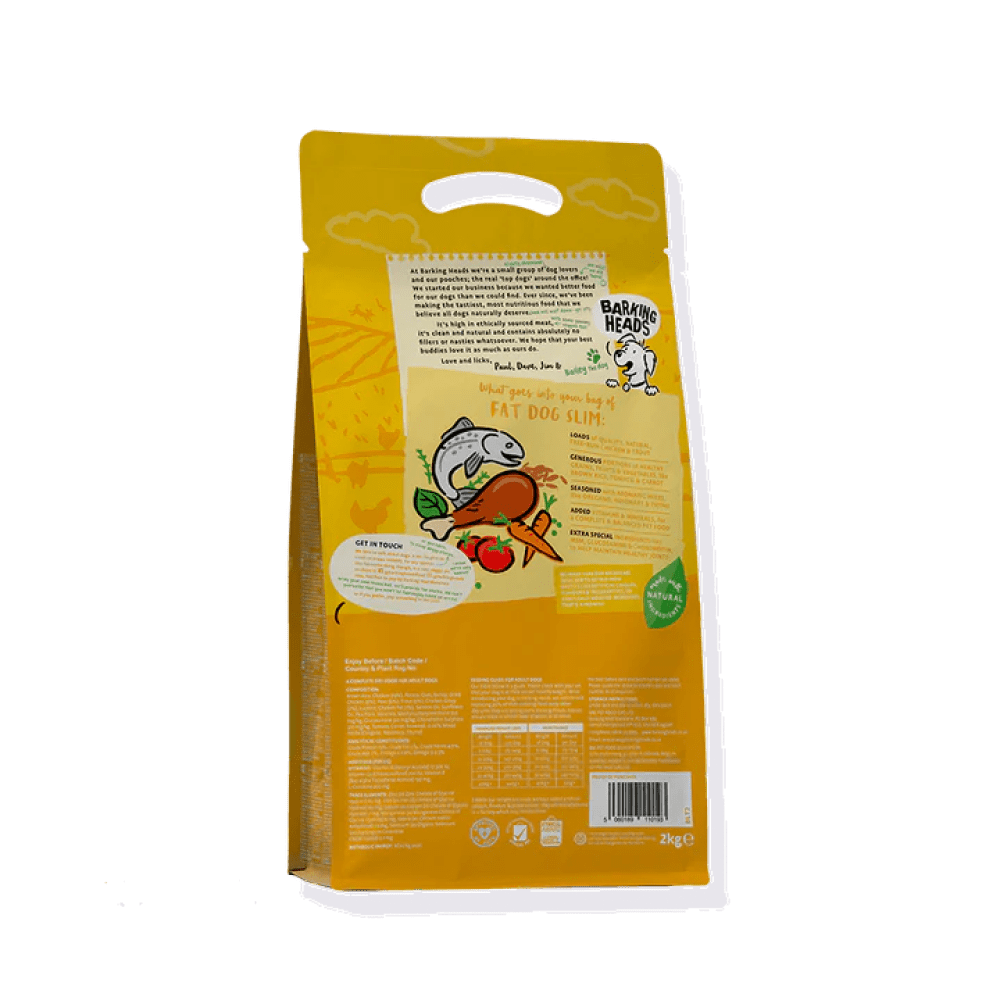 Barking Heads Fat Dog Slim Light Adult Dry Dog Food