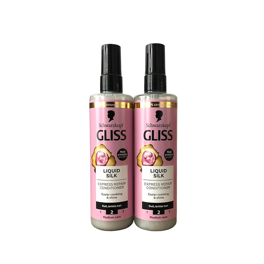 Schwarzkopf Gliss Express Repair Conditioner Medium Care 200ml (Pack of 2)