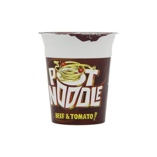 Pot Noodle With Bombay Bad Boy Flavour (Chilli) Cup of 90g (Pack of 4)