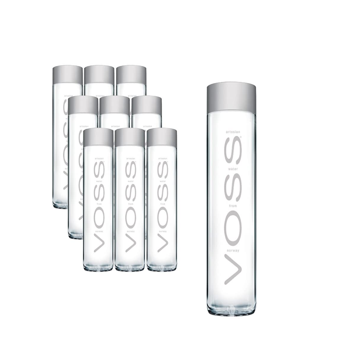 VOSS Artesian Water From Norway Still 375ml (Pack of 9)