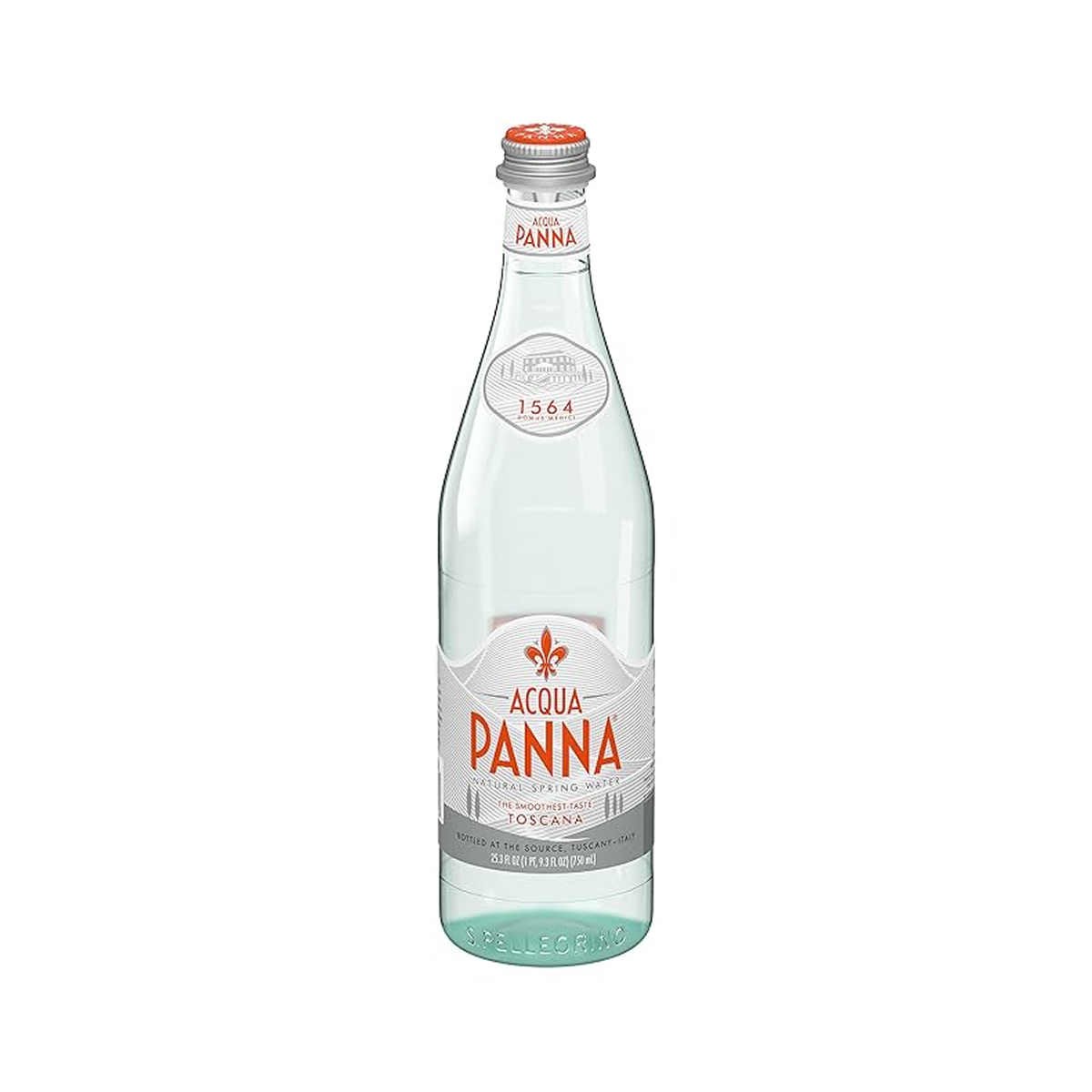 Acqua Panna Natural Spring Water The Smoothest Taste Toscana 750 ml