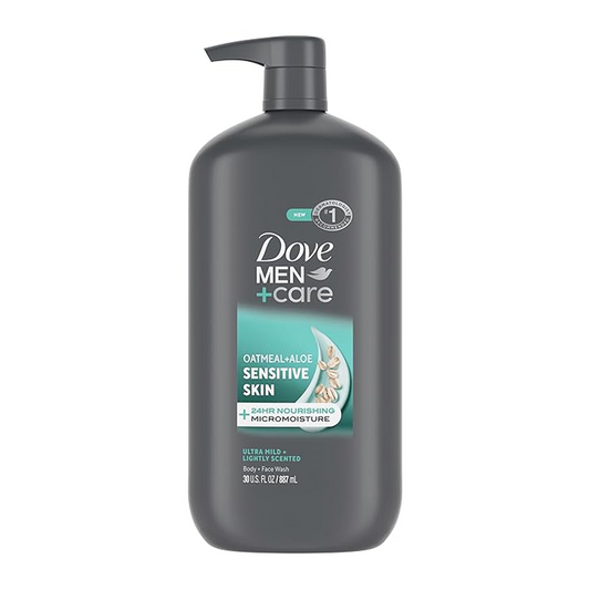 Dove Men + Care Body & Face Wash Oatmeal + Aloe 887 ml