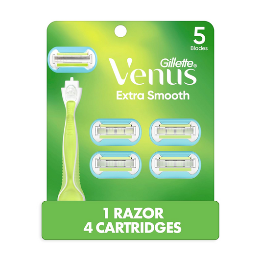 Gillette Venus Extra Smooth 1 Razor & 4 Cartridges