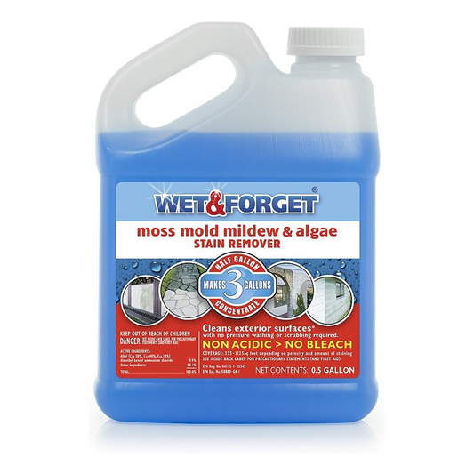 Wet & Forget Moss Mold Mildew & Algae Stain Remover 1.9 L