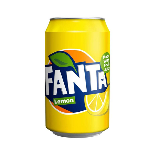 Fanta Lemon Drink 330 ml (12 Cans)