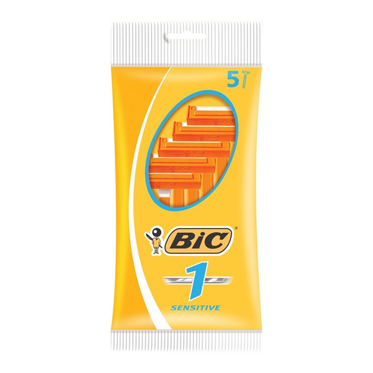 BIC Men 1 Sensitive 5 Disposable Razors