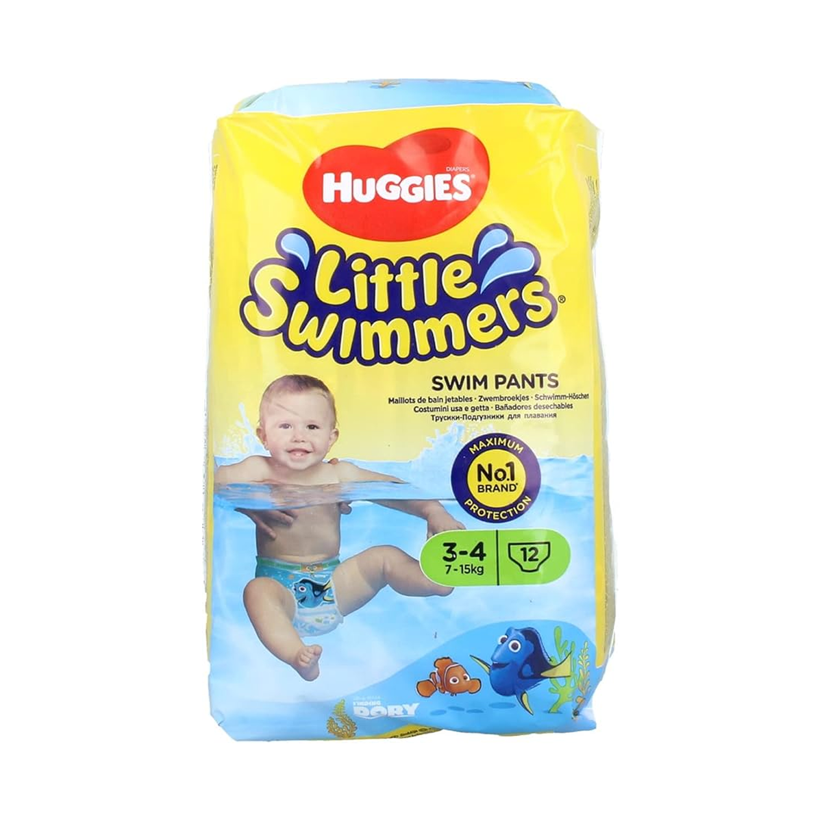Huggies Little Swimmers Swim Pants Size 3-4 (12 Count)