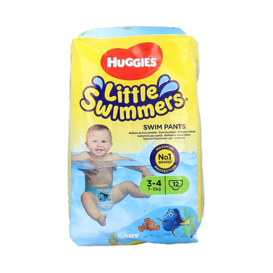 Huggies Little Swimmers Swim Pants Size 3-4 (12 Count)