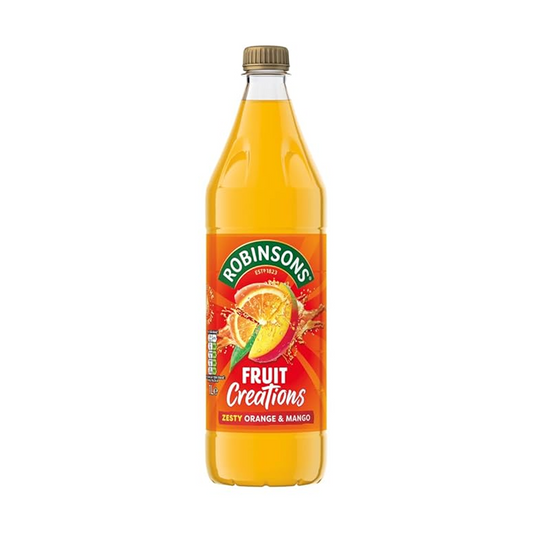 Robinson's Fruit Creations Zesty Orange & Mango Drink 1 L