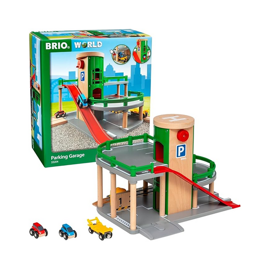 BRIO World Parking Garage 7 Piece Set