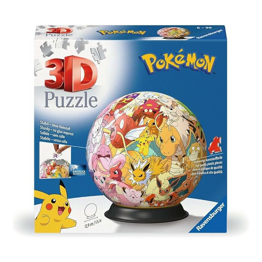 Ravensburger 3D Puzzle-Ball Pokémon Kanto Region (72 pieces)