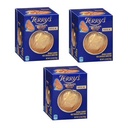 Smiling Sweets Terry’s Milk Chocolate Orange 157 g (Pack of 3)
