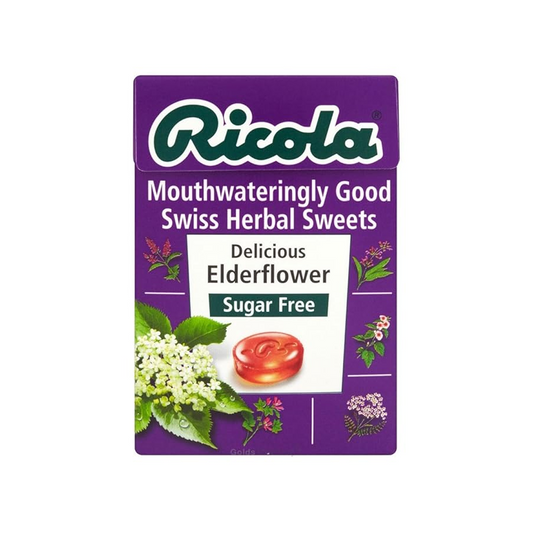 Ricola Elderflower Sugar Free Swiss Herb Drops 45 g