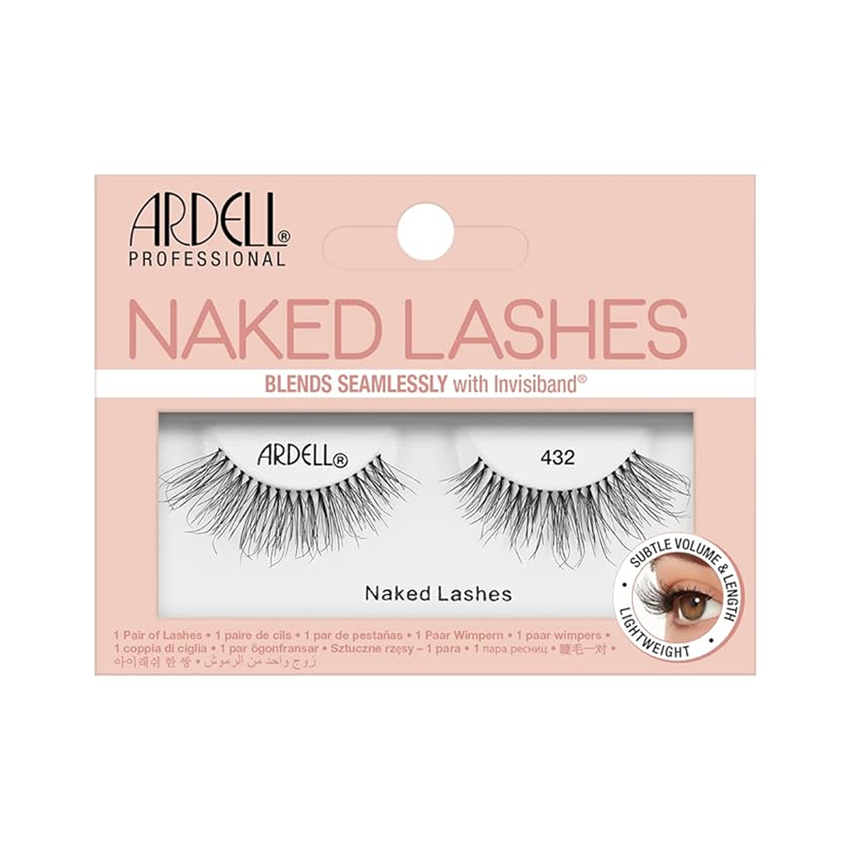 Ardell Naked Lashes 432 Blends Seamlessly with Invisiband