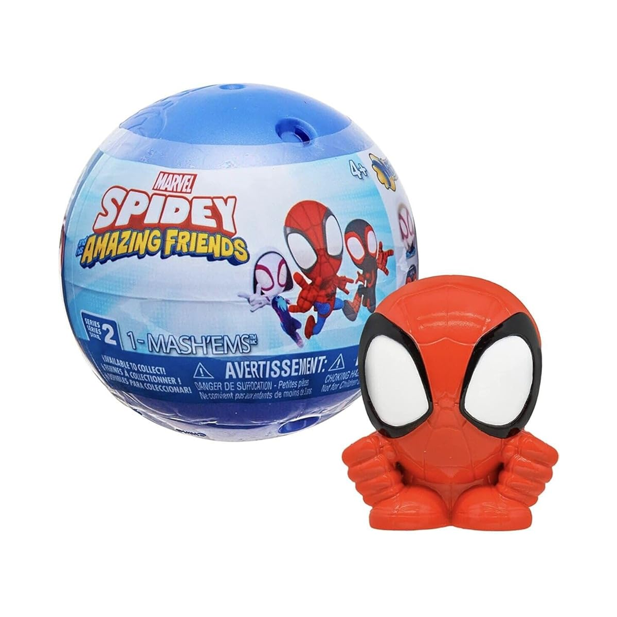 Marvel Basic Fun Mash’ems Spidey and His Amazing Friends Series 2 Blind Capsule
