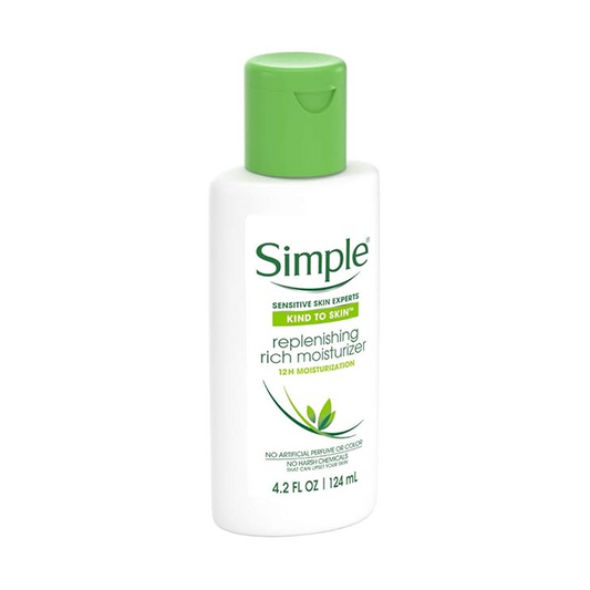 Bruder Simple Kind to Skin Replenishing Rich Moisturiser 125 ml (Pack of 2)