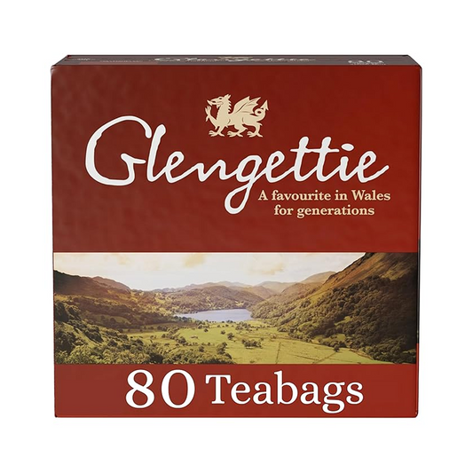 Glengettie Foil Tea Bags 80 Count 250 g
