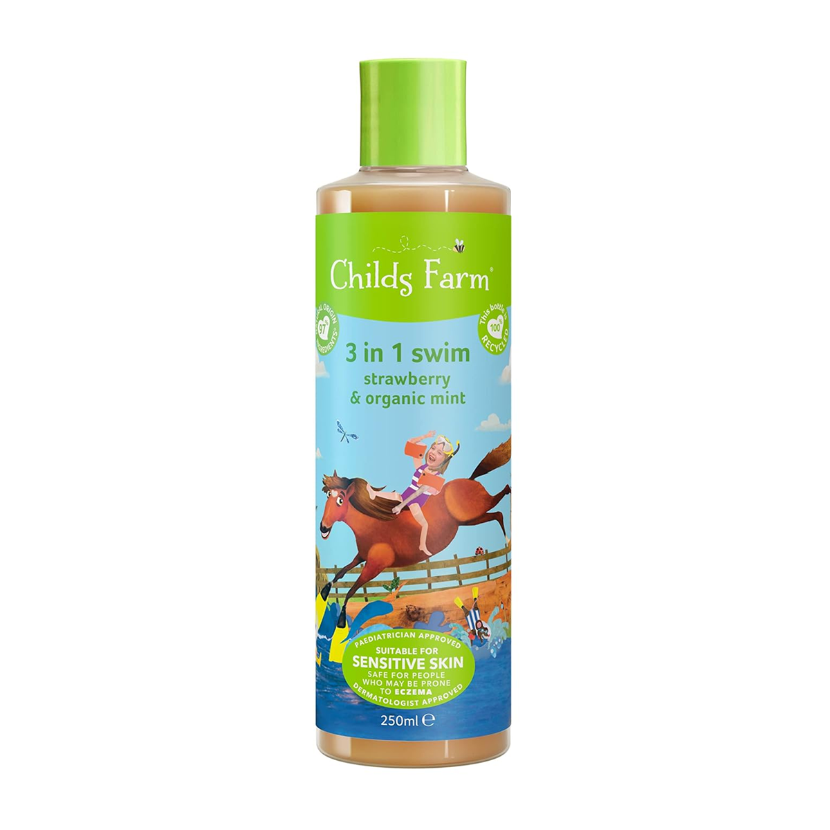 Childs Farm 3 in 1 Swim Strawberry & Organic Mint 250 ml