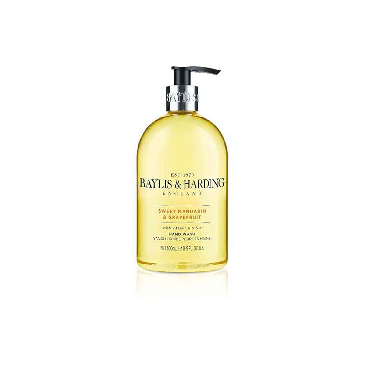 Baylis & Harding hand wash with sweet mandarin and grapefruit scent, 500 ml