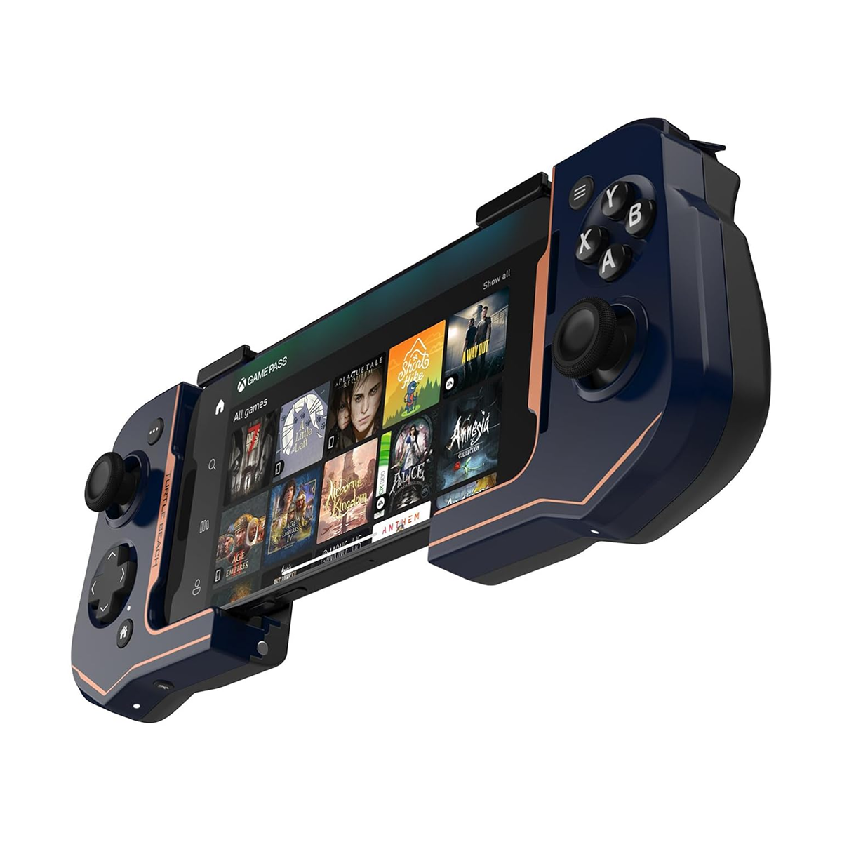 Turtle Beach Atom Mobile Game Controller with Bluetooth for Cloud Gaming on iPhone