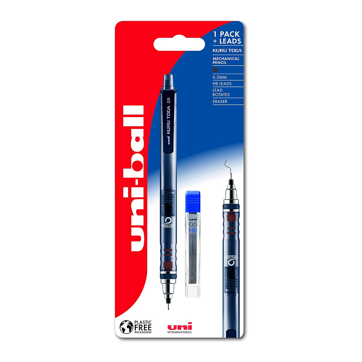 Uni Ball Kuru Toga M5-450T Self-Sharpening Mechanical Pencil 0.5 mm