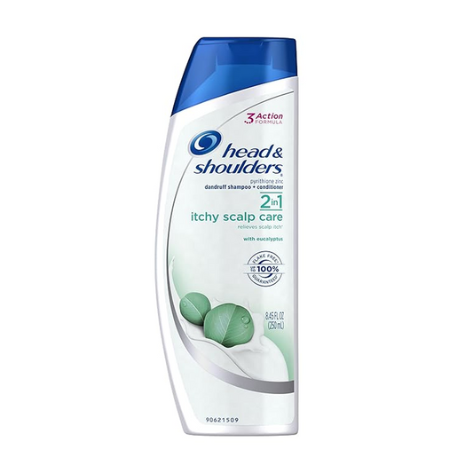 Head & Shoulders Itchy Scalp Care 2-in-1 Anti-Dandruff Shampoo + Conditioner Eucalyptus 250 ml
