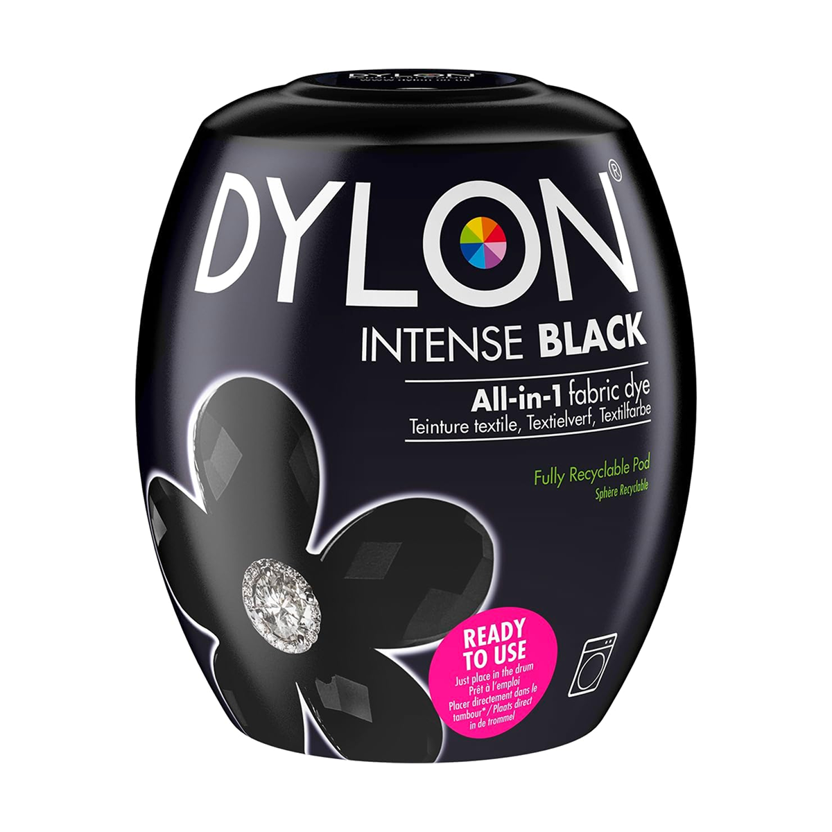 Dylon Machine Dye Pod Intense Black (12 Pack)