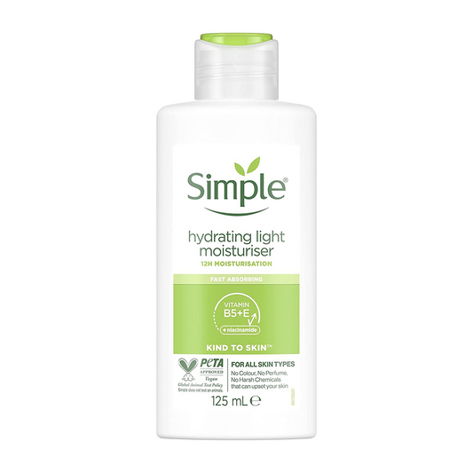 Simple Hydrating Light Moisturiser 125 ml Pack of 6