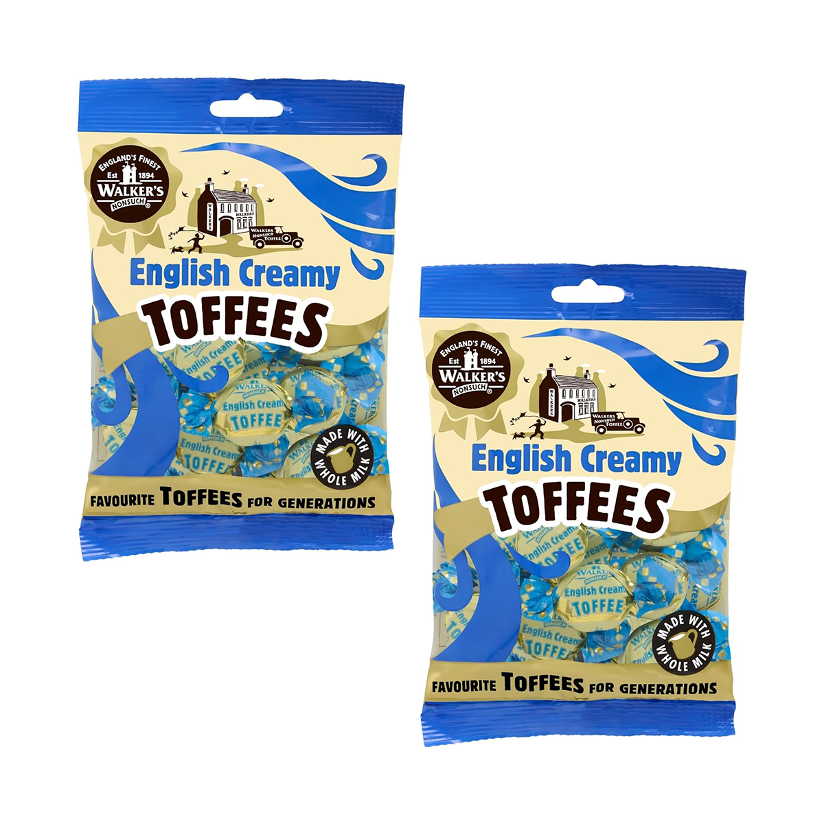 Walkers Nonsuch English Creamy Toffees 150 g