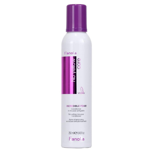 Fanola No Yellow Care Incredible Foam Conditioner 8.45 oz (250ml)