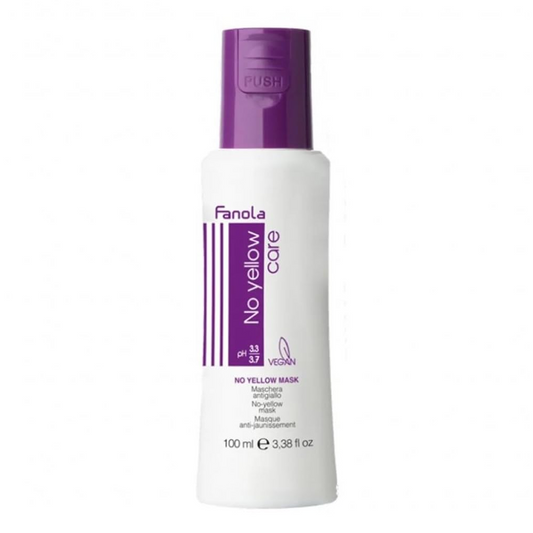 Fanola No Yellow Hair Mask Purple 3.38 oz (100ml)