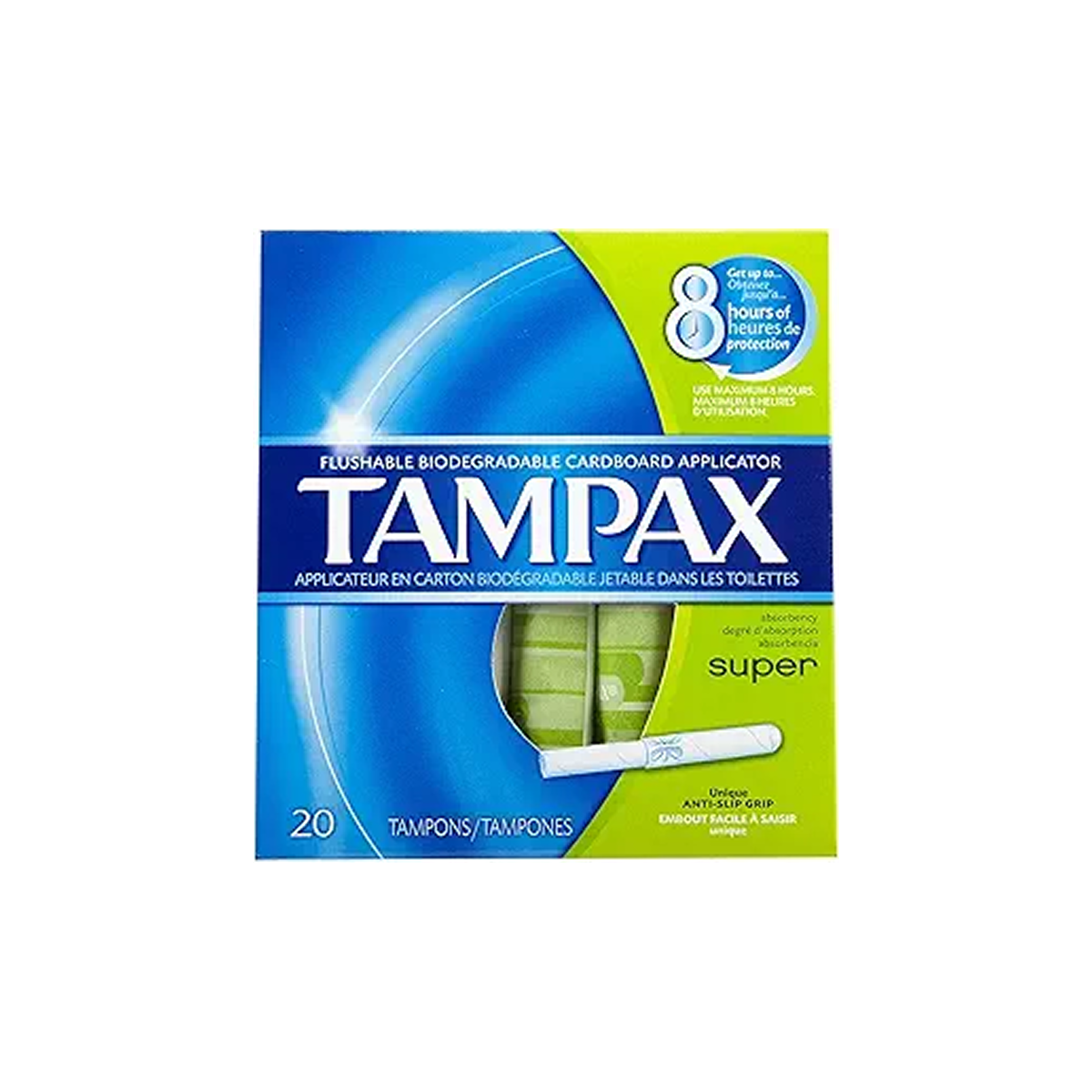 TAMPAX SUPER Tampons Pack of 20