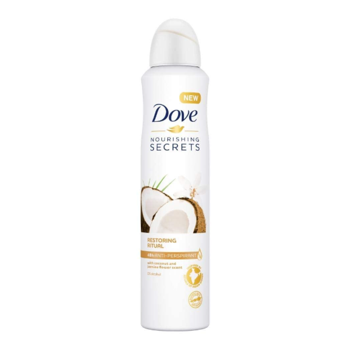 Dove Deodorant With Coconut And Jasmine Flower Scent 250 ml