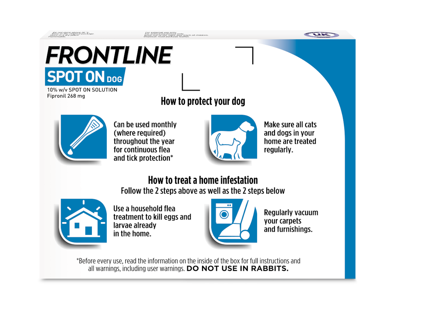 Frontline Spot On Flea & Tick Treatment Large Dog (20-40kg) - 6 pack