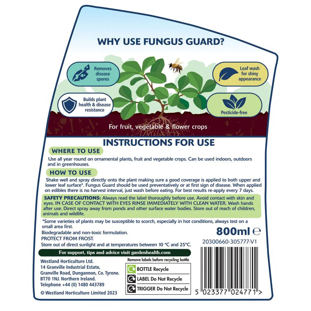 Westland Fungus Guard 800ml