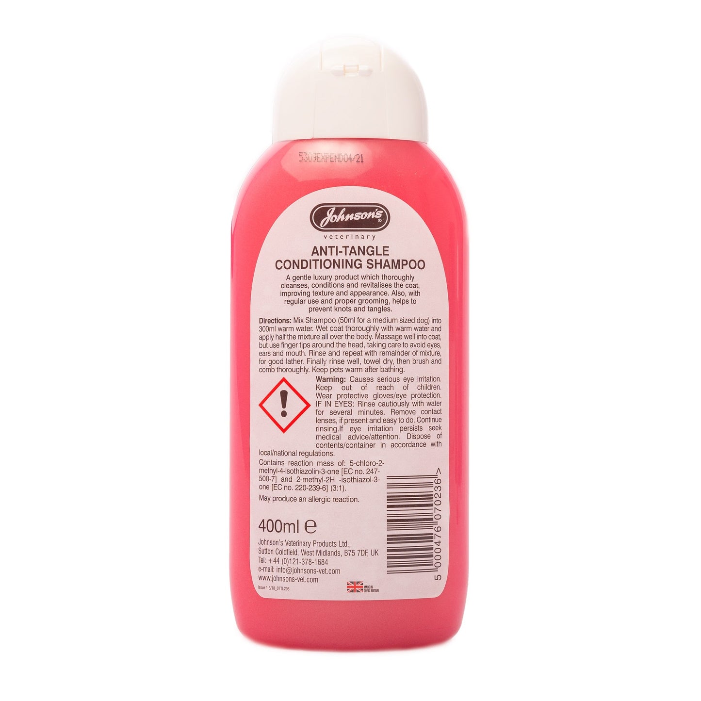 Johnsons Anti-tangle Conditioning Shampoo for Dogs